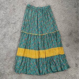 EUC Cupshe Floral Maxi Skirt Medium